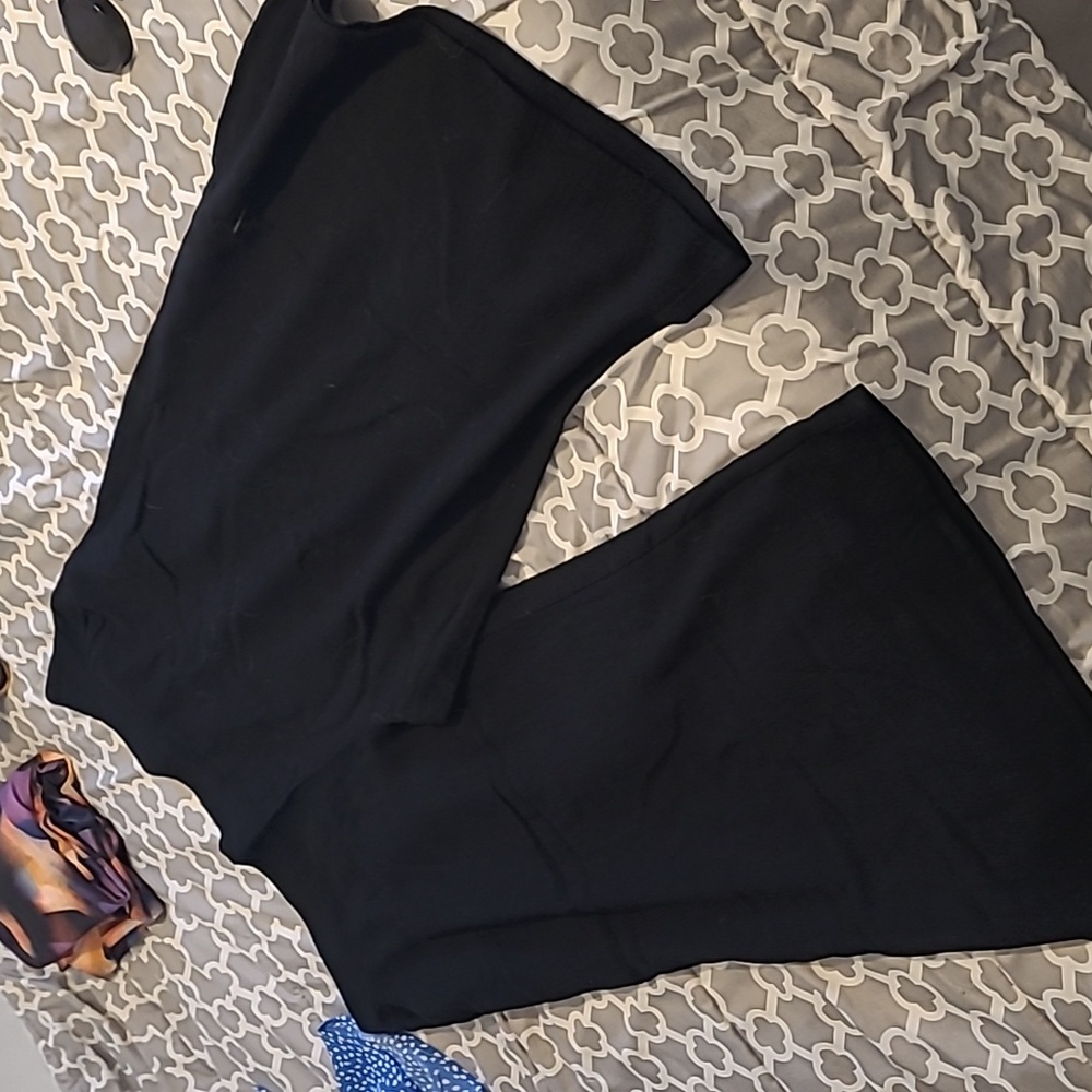 womens loose dress capris
